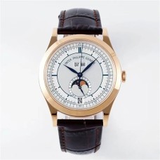 Complications Annual Calendar 38mm 5396 RG White Dial Brown Leather Strap PPF A324SC