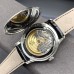 Calatrava 5227 39mm White Dial Black Leather Strap ZF A324SC