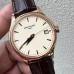 Calatrava 5227 39mm RG White Dial Black Leather Strap ZF A324SC