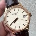 Calatrava 5227 39mm RG White Dial Black Leather Strap ZF A324SC