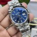 DateJust 41mm 126334 Fluted Bezel Blue Dial Jubilee Bracelet Clean Factory CF VR3235