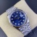 DateJust 36mm Fluted Bezel Blue Motif Dial Diamond Marker Jubilee Bracelet VSF VS3235
