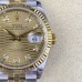 DateJust 36mm Fluted Bezel Gold Motif Dial Diamond Marker YG/SS Jubilee Bracelet VSF VS3235