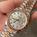 DateJust 36mm Fluted Bezel Silver Motif Dial Diamond Marker RG/SS Jubilee Bracelet VSF VS3235
