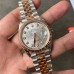 DateJust 36mm Fluted Bezel Silver Motif Dial Diamond Marker RG/SS Jubilee Bracelet VSF VS3235