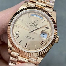 DayDate 40MM RG RG Dial Roma Marker RG President Bracelet GMF A3255