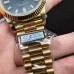 QF Gain WeightA2836 DayDate 40MM Black Dial Diamond Marker President Bracelet