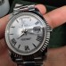 QF Gain Weight A2836 DayDate 40MM White Dial Roma Marker President Bracelet