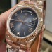 QF Gain Weight A2836 DayDate 40MM Gradual Grey Dial President Bracelet