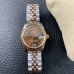 DateJust 31mm Ladies RG/SS Brown Dial Diamond Roma Marker RG/SS Jubilee Bracelet BPF A2671