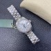 DateJust 28mm Ladies Diamond Bezel Silver Dial Roma Marker Jubilee Bracelet WF A2236