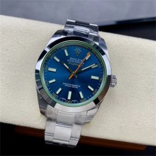 Milgauss 40mm 116400 Blue Dial SS Bracelet GSF A3131