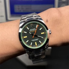 Milgauss 40mm 116400 Black Dial SS Bracelet BPF A2824