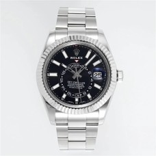 Skydweller 42mm 326934 Black Dial Oyster Bracelet ZF A2824