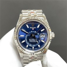 Skydweller 42mm 326934 Blue Dial Jubilee Bracelet JNF A23J