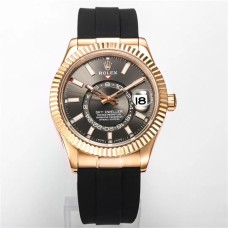 Skydweller 42mm 326934 RG Grey Dial Oysterflex Strap JWF A23J