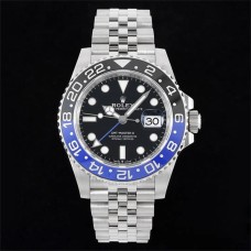 GMT-Master II 126710 BLNR 904L Black/Blue Ceramic Bezel Jubilee Bracelet C+F DD3285