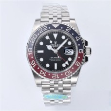 GMT-Master II 126710 BLRO 904L Blue/Red Ceramic Bezel Jubilee Bracelet Pepsi Clean Factory CF V3 DD3285