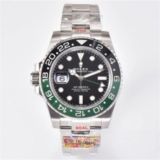 GMT-Master II 126720 VTNR 904L Sprite Black/Green Ceramic Bezel Oyster Bracelet Clean Factory CF DD3285