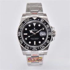 GMT-Master II 116710 LN 904L Black Ceramic Bezel Oyster Bracelet Clean Factory CF VR3186