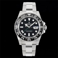 GMT-Master II 116710 LN 904L Black Ceramic Bezel Oyster Bracelet C+F VR3186
