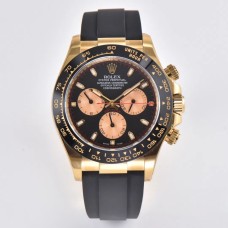 Daytona 116518LN YG Ceramic Bezel Black Dial Oysterflex Strap Clean Factory CF SA4130