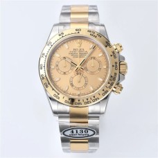 Daytona 116503 YG/SS Gold Dial YG/SS Bracelet Clean Factory CF SA4130