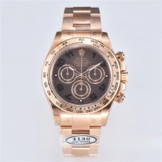 Daytona 116505 RG Brown Dial Arabic Numerals Marker RG Bracelet Clean Factory CF SA4130