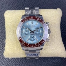 Daytona 116506 Ceramic Bezel Ice Blue Dial Diamond Marker SS Bracelet Clean Factory CF SA4130