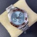 Daytona 116506 Ceramic Bezel Ice Blue Dial Diamond Marker SS Bracelet Clean Factory CF SA4130