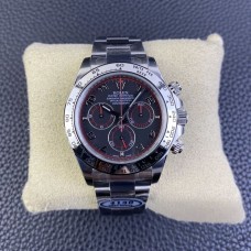 Daytona 116509 Black Dial Red Hand Arabic Numerals Marker SS Bracelet Clean Factory CF SA4130