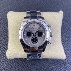 Daytona 116509 Grey Dial SS Bracelet Clean Factory CF SA4130