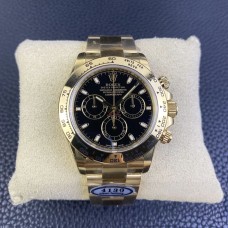 Daytona 116509 YG Black Dial YG Bracelet Clean Factory CF SA4130