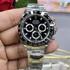 Daytona 116500LN Ceramic Bezel Black Dial SS Bracelet BTF DD4130