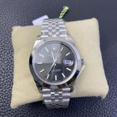DateJust 41mm 126300 Smooth Bezel Grey Dial Jubilee Bracelet  VSF VS3235