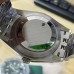DateJust 41毫米温布尔登凹槽表圈灰色表盘绿色罗马刻度 Jubilee 表带 VSF VS3235