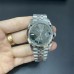 DateJust 41mm Wimbledon Smooth Bezel Grey Dial Green Roma Marker Jubilee Bracelet VSF VS3235