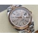 DateJust 41mm Fluted Bezel Champagne Dial RG/SS Jubilee Bracelet VSF VS3235