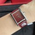 Tank Must 25mm Red Dial Red Leather Strap DRF Swiss Quartz