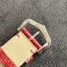 Tank Must 25mm Red Dial Red Leather Strap DRF Swiss Quartz