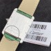 Tank Must 25mm Green Dial Green Leather Strap DRF Swiss Quartz