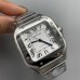Santos Medium 35mm White Dial SS Bracelet BVF MY9015