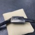 Boy Friend 26.7 x 34.6mm Date Black Dial Black Leather Strap BVF Swiss Quartz