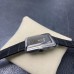 Boy Friend 26.7 x 34.6mm Date Black Dial Black Leather Strap BVF Swiss Quartz