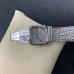 Boy Friend 26.7 x 34.6mm Diamond Bezel Date Black Dial SS Bracelet BVF Swiss Quartz