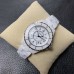 J12 33mm Ceramic White Dial Ceramic Bracelet XF Swiss Quartz
