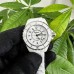 J12 33mm Ceramic White Dial Diamond Marker Ceramic Bracelet XF Swiss Quartz