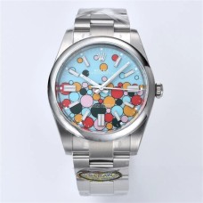 Oyster Perpetual 41mm 124300 Tiffany Blue Ballon Dial Oyster Bracelet Clean Factory CF VR3230
