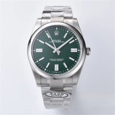 Oyster Perpetual 41mm 124300 Green Dial Oyster Bracelet Clean Factory CF VR3230