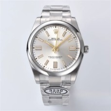 Oyster Perpetual 41mm 124300 Silver Dial Oyster Bracelet Clean Factory CF VR3230
